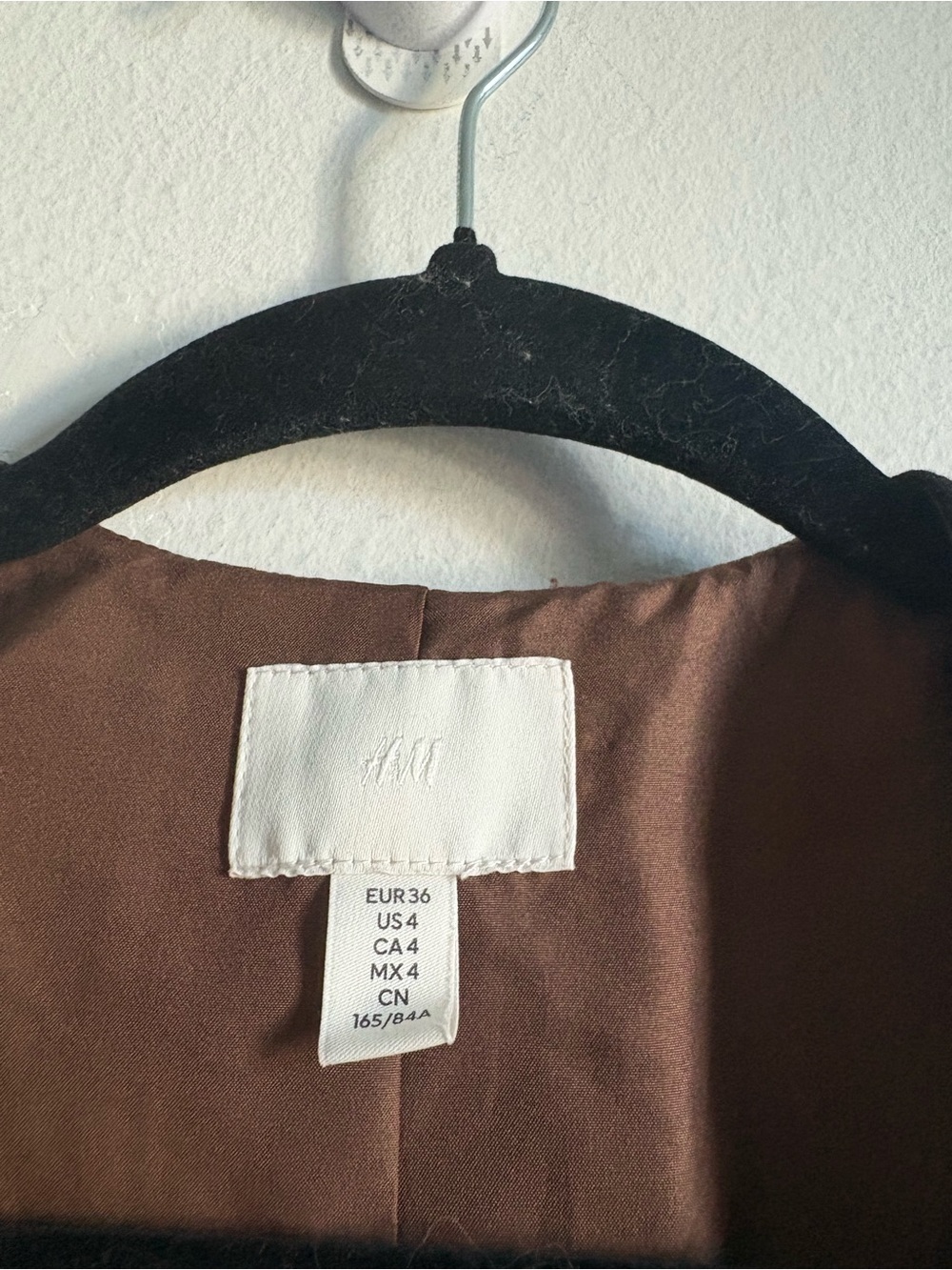 H&M Sz 4 Leopard Classic Button Front Vest - Picture 5 of 8